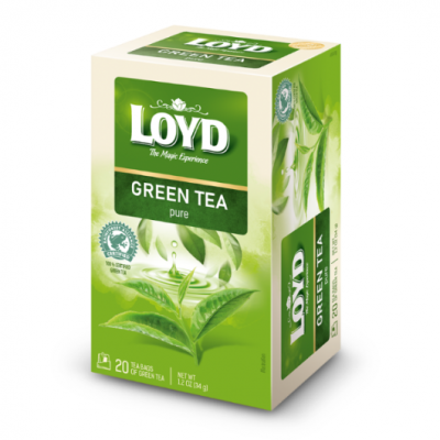 Zalioji-arbata-LOYD-Green-Pure